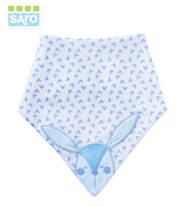 Saro Baby Foulard Wild Colors Blu