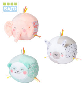 Saro Baby Palla sensoriale Wild Colors