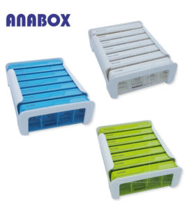 Anabox portapillole 7 giorni COMPACT