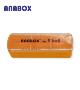 Anabox portapillole MINI giallo